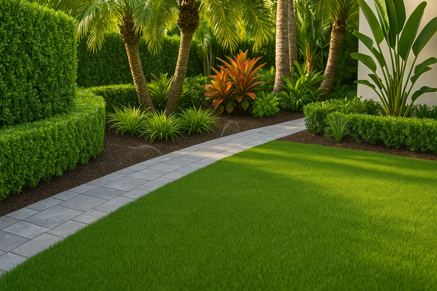 Professional landscaping services in South Florida